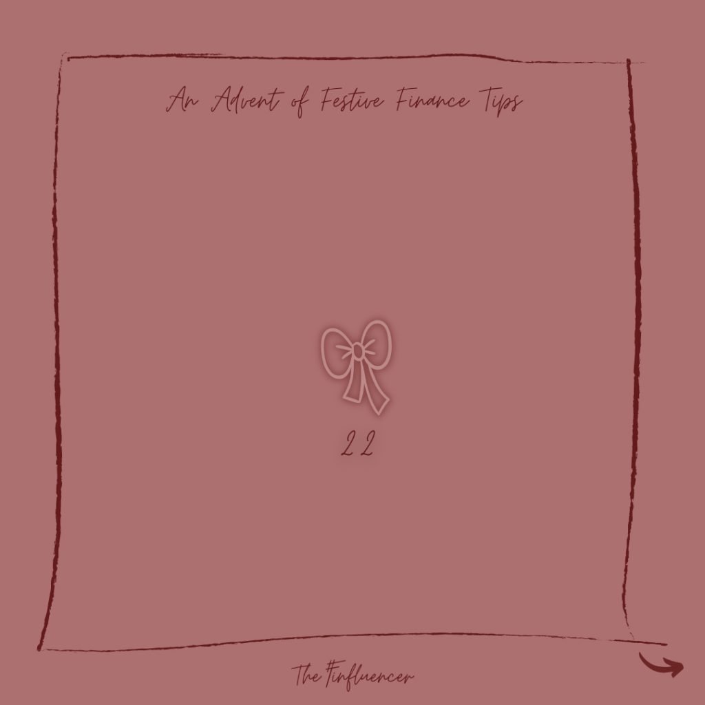 Christmas Money Saving Ideas